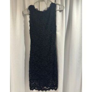 Black Lace Dress Size Small